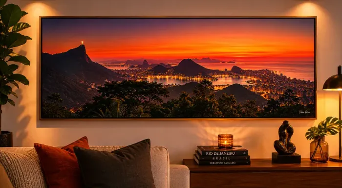 Quadro Panorâmico Rio de Janeiro
