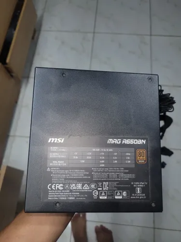 Fonte MSI Mag 650W