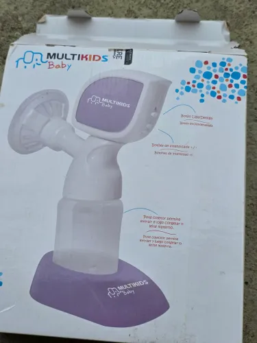 Bomba Extratora de Leite Multikids Elétrica