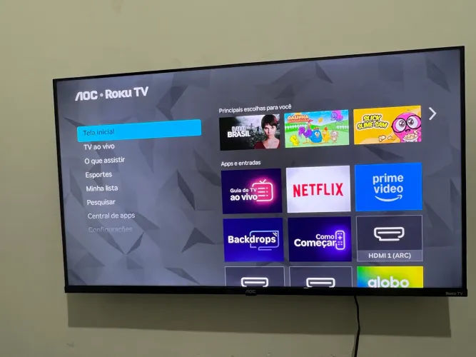 Smart TV AOC Roku TV 40" Full HD