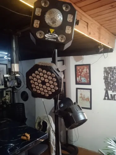 Kit de iluminação para festas, iluminação de palco 
