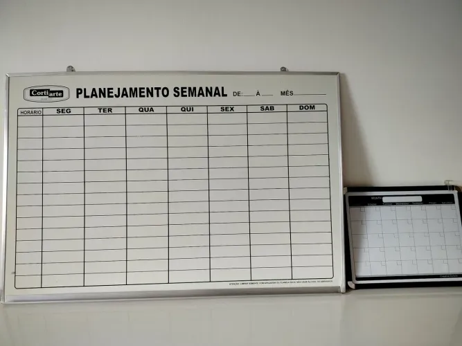 Quadros de planejamento