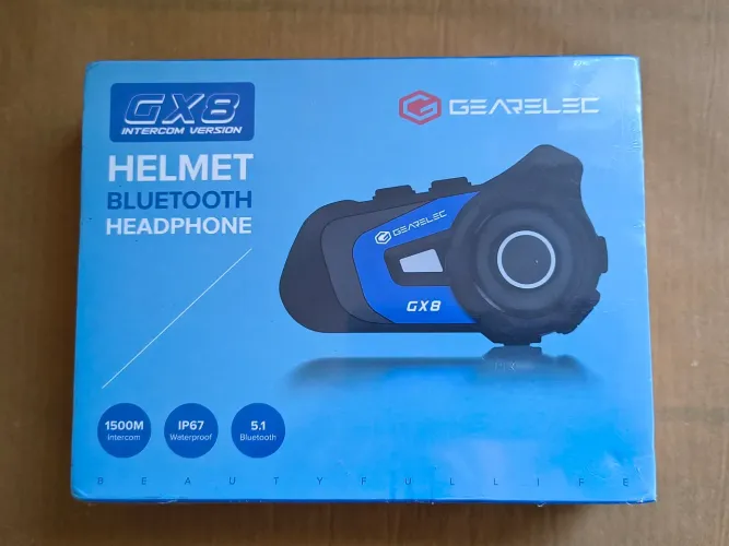 intercomunicador de capacete Gearelec GX8