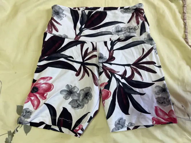 Short de academia zero transparência 