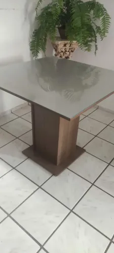 Mesa tampa de vidro