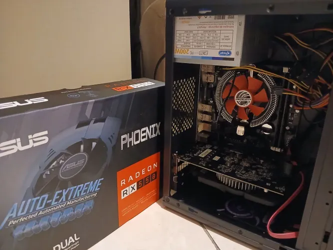 Pc CPU gamer i5, 16gb, Rx 550 4gb, ssd 480 gb