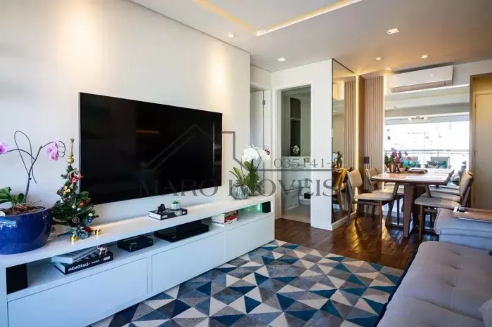 Apartamento 70m² mobiliado para alugar com 2 quartos no Campo Belo.