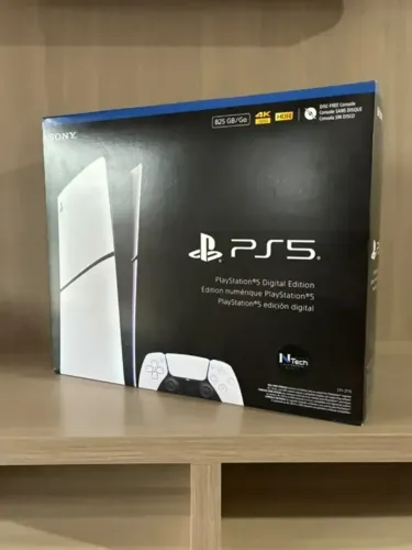 Vendo Ps5 Slim Digital 825gb Lacrado Novo Retirada na Loja