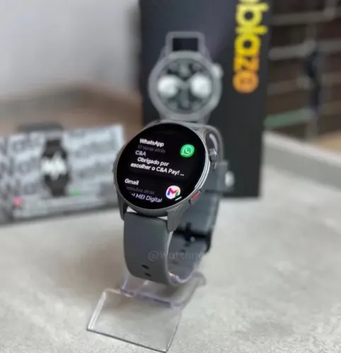 Smartwatch Zeblaze Btalk 3 GPS | Tela AMOLED 1.43", GPS Integrado, Atende Chamadas