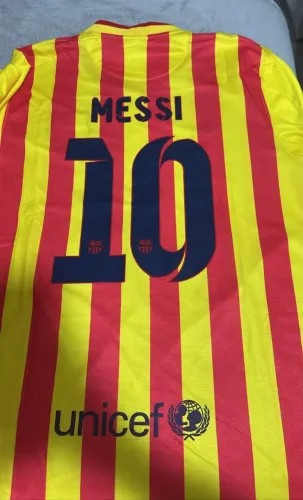 Camisa Barcelona 2 2013-14 Personalizada MESSI 10