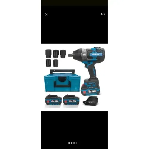 Chave De Impacto 3/4 Iigenai GN682 Para Caminhão 2000 N.m Forte Azul 18v 50/60 Hz