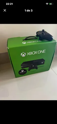 Xbox one 500 gb semi novo 