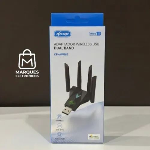 ADAPTADOR WI-FI USB DUAL BAND 2.4G & 5G
