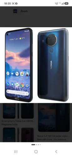 Celular NOKIA  128GB.  5.4