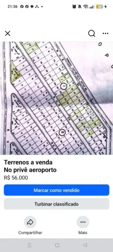 Vendo ou troco terrenos no privê aeroporto