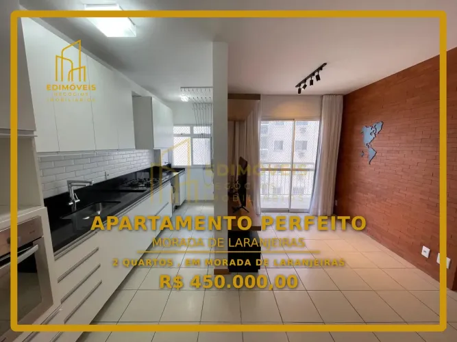 Seu Novo Lar: Apartamento Arejado em Morada de Laranjeiras