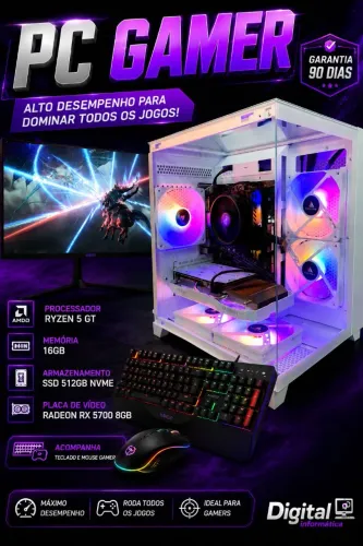 PC GAMER Ryzen 5 5600 GT Zero