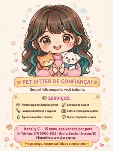 Cuidadora de pets