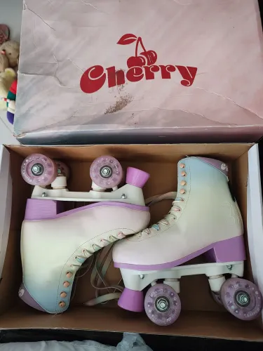 Patins Cherry infantil feminino n33