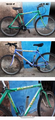 Caloi alumínum original 1992 relíquia 
