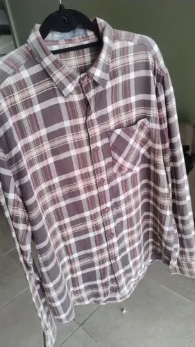 Camisa de botão masculina Hering GG