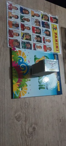 album capa dura vazio com todas as figurinhas para colar mais kit atualização