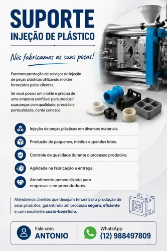Injeção de plástico