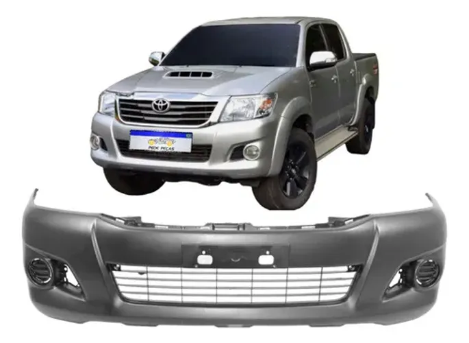 Parachoque Dianteiro Toyota Hilux 2012 2013 2014 2015 Novo