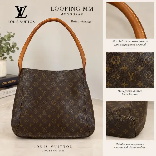 Louis Vuitton Looping MM Monogram Vintage
