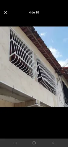 Promoção ce Grade de alumínio branco