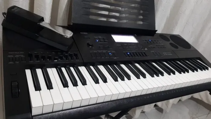 Teclado Musical Teclado Casio Piano Yamaha Violão Saxofone Bateria Guitarra Violino Igreja