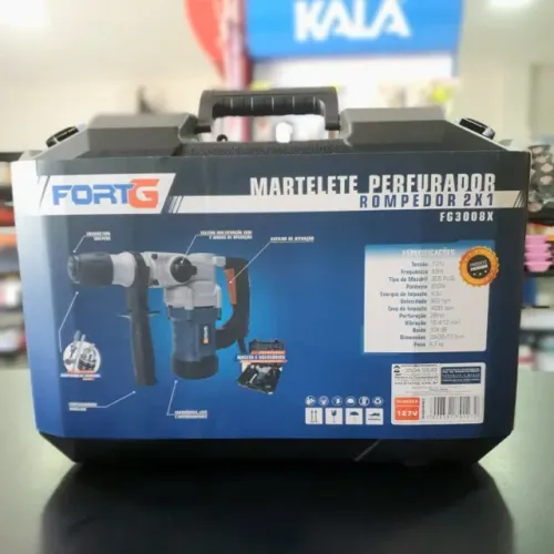 Martelete Perfurador Rompedor Profissional 2 em 1 SDS PLUS 850W 4.5J (NOVO) COD: 060