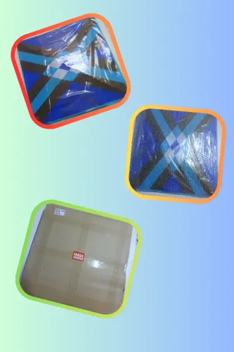 Pipas Raia Peixinho 50x50 Kit 20 Un Seda Estampada Geométrica