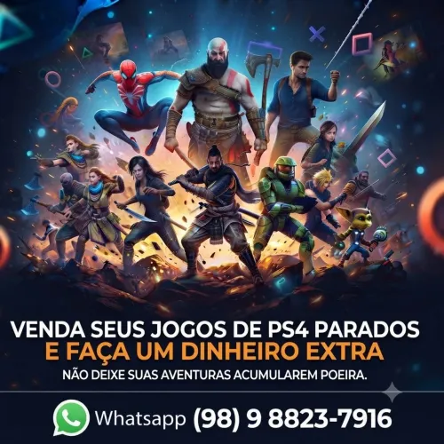 Quer vender jogos de PS4? Chama a gente