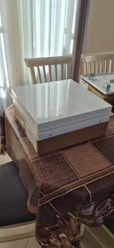 Luminaria acrílico 4 lâmpadas - 40x40