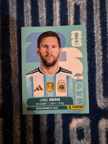 Figurinha Messi