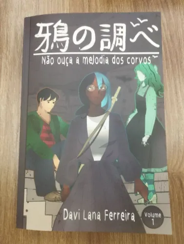 Livro - Light Novel Não ouça a melodia dos corvos (Karasu no shirabe)
