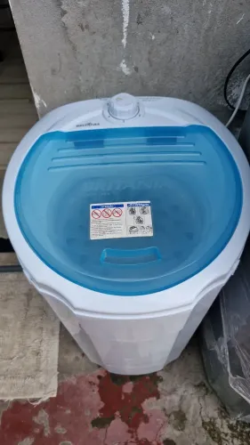 Centrifuga Roupas Britânia Cesto Extragrande Inox 15Kg