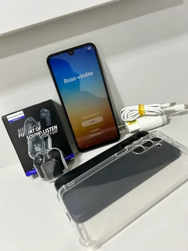 Samsung A16 126GB + Fone e Carregador