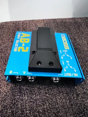 Pedal Boss AB-2 Seletor de canal