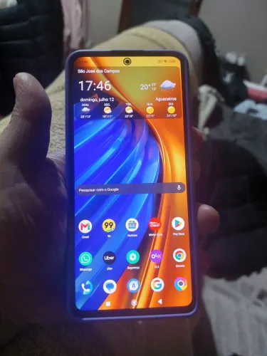 Poço F4 , 128/8 Gb , Snapdragon 870G , roda tudo no ultra , celular Top