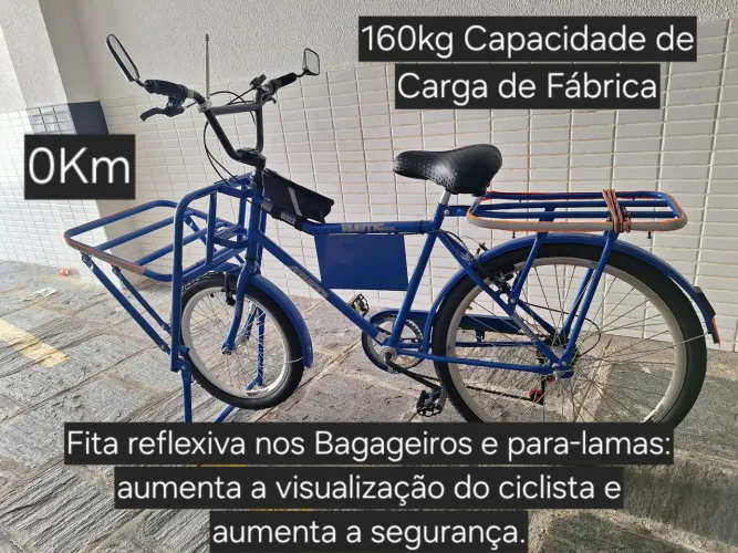 Bicicleta Cargueira Super Completa Mod. 2025