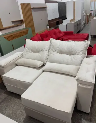 SOFÁ RETRÁTIL RECLINÁVEL + ENTREGA GRÁTIS