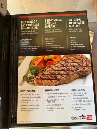 Churrasqueira Char-Broil Performance TRU-Infrared - Excelente Estado