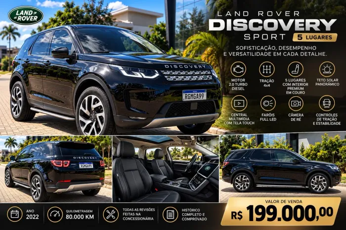 Land Rover Discovery Sport S 2.0 4X4 Diesel. AUT 2022