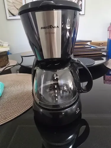 Cafeteira Britânia 220V Inox cap. 15 xíc.