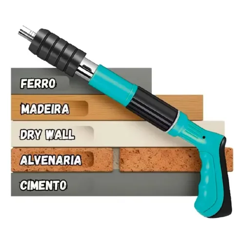 Pistola de Fixação Finca Pinos - Pronta Entrega 