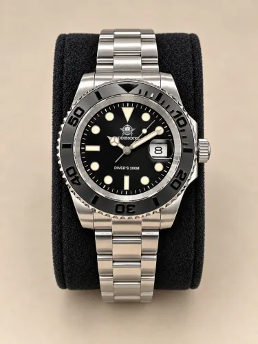 Relógio Addiesdive Yatch Master Black 41mm