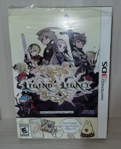 The Legend of Legacy Launch Edition Nintendo 3DS
