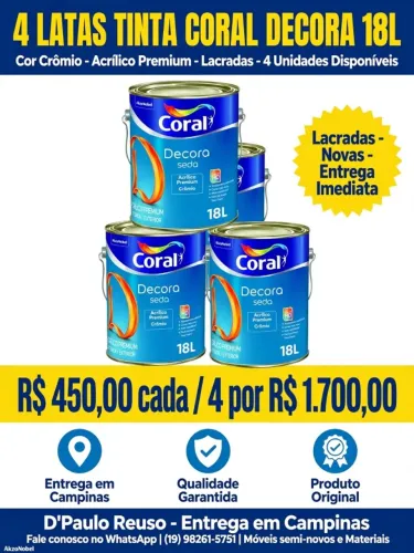 Tinta Coral Decora